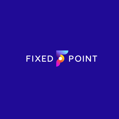 Game brand with the title 'Logo concept for Fixed Point games'