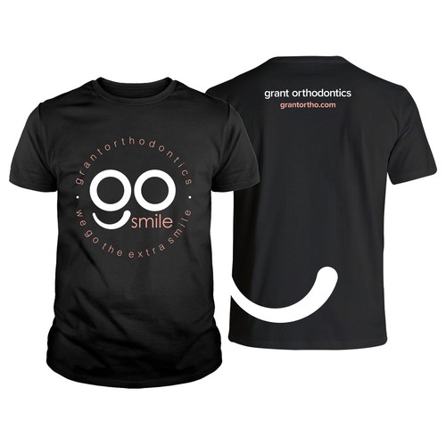 Smile t-shirt with the title 'Simplicity t shirt design'