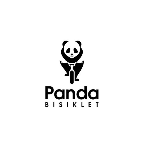 Funny brand with the title 'Panda Bike is looking for its logo'