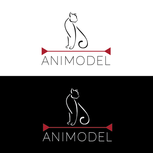 Class logo with the title 'Logo Design for Animal Modeling Agency '