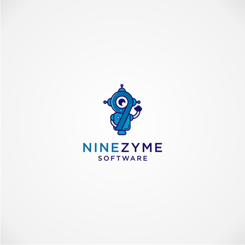 Robot brand with the title 'NineZyme'