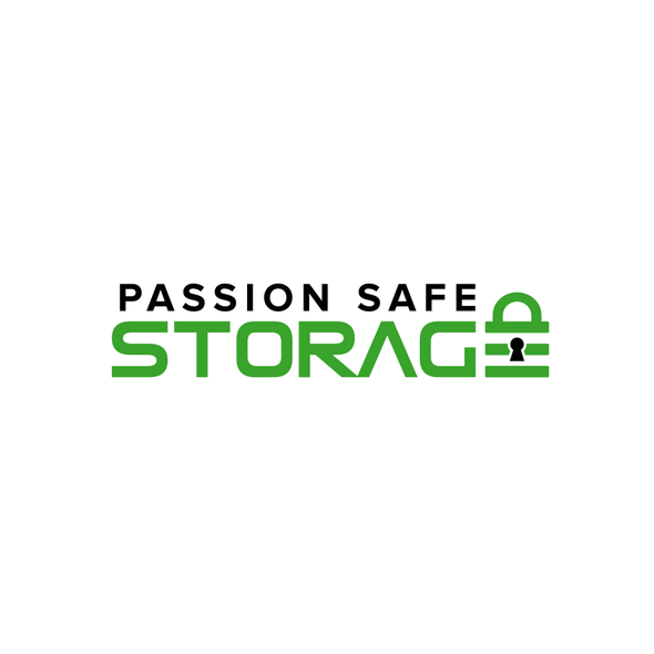 Storage design with the title 'Passion Safe Storage'