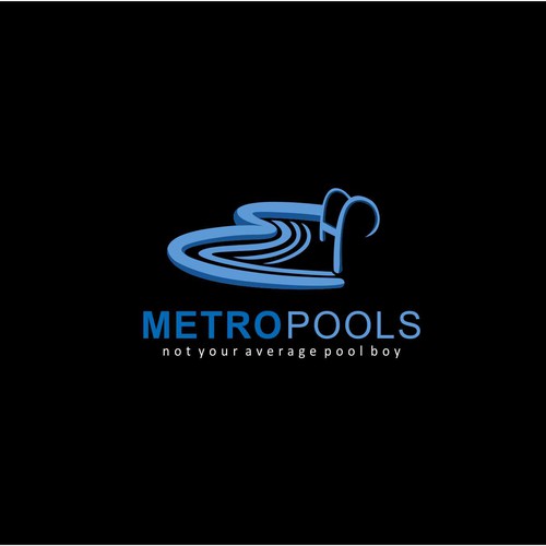 Metro design with the title 'Metro Pools'