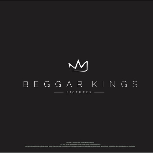 Crown brand with the title 'Film Production Company Branding'