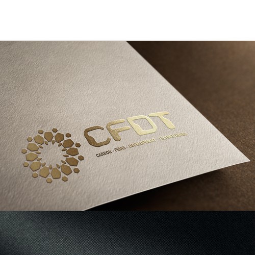 Carbon design with the title 'Brand Logo for Carbon Fibre Development Technologies'