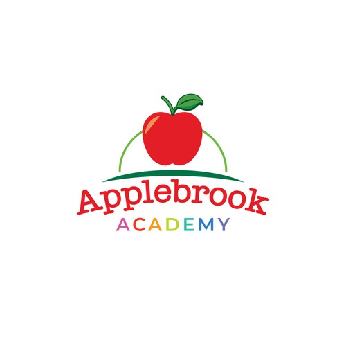 School brand with the title 'School Applebrook - Chiddren'