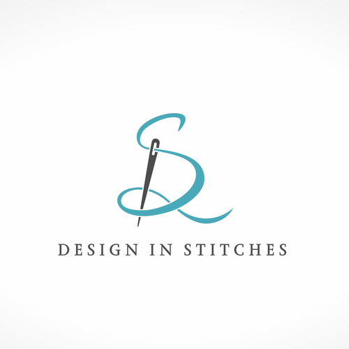 Sewing design with the title 'Design in stitches'