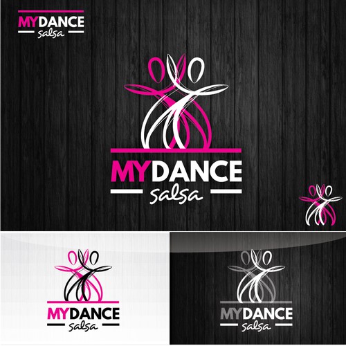 Dance logo with the title 'Design concept for MyDance'