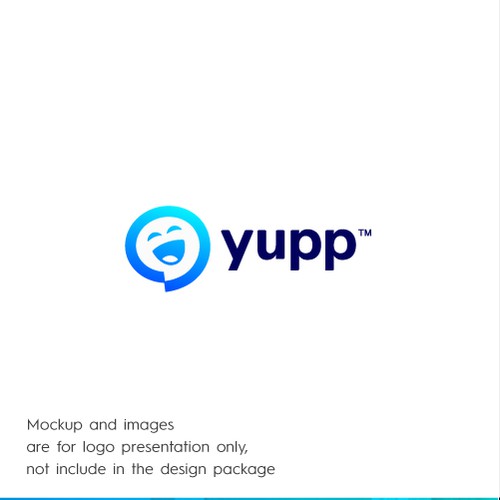 Dating app logo with the title 'Yupp'