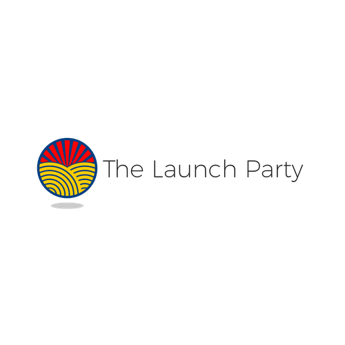 Positive logo with the title 'The Launch Party Logo'