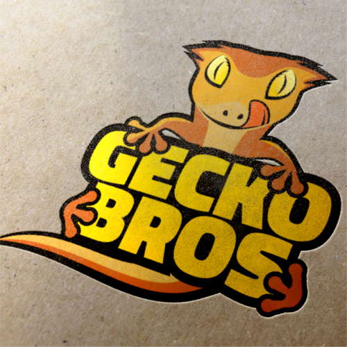 Lizard logo with the title 'Gecko Bros'