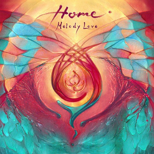 Organic design with the title 'Original album cover '