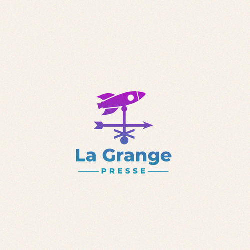 Logo with the title 'La Grange Presse'