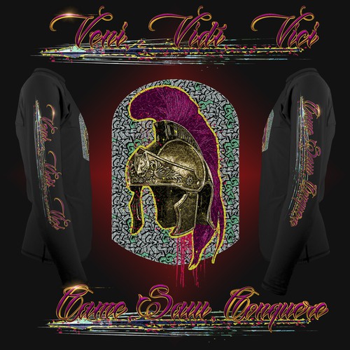 Graffiti t-shirt with the title 'Trojan Grafitti'