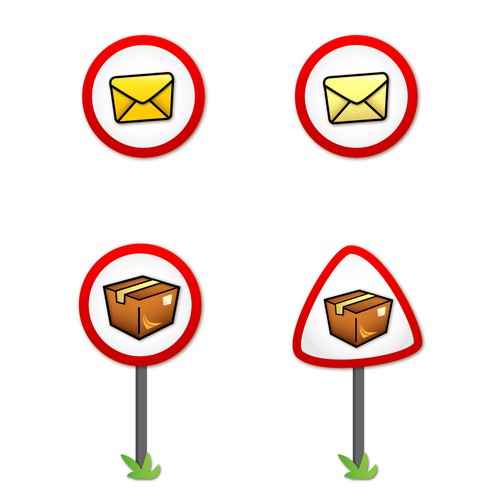 Traffic design with the title 'Traffic icon'