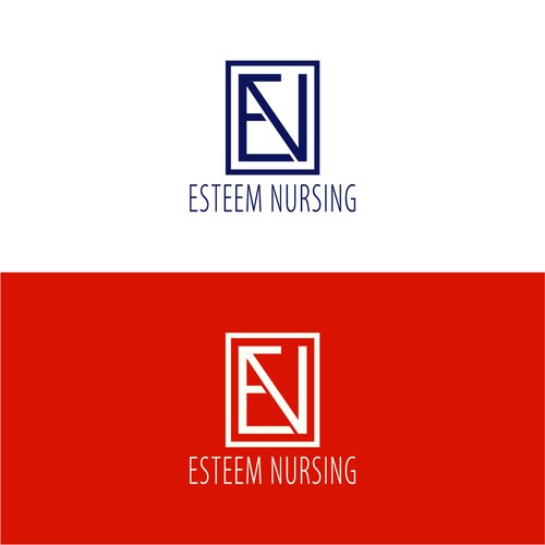 Nursing logo with the title 'Esteem Nursign'