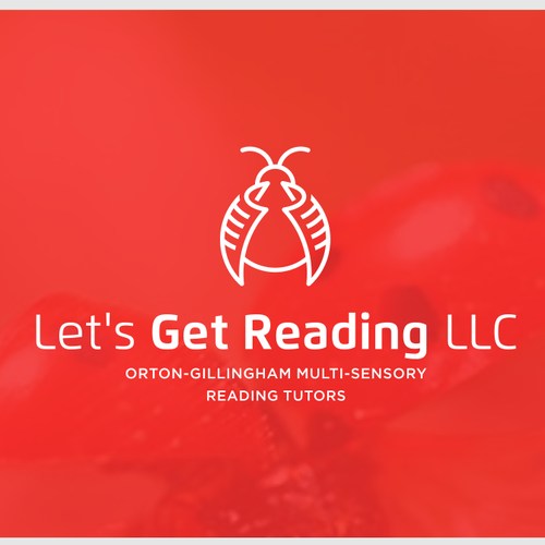 Ladybug logo with the title 'Let's Get Reading LLC'