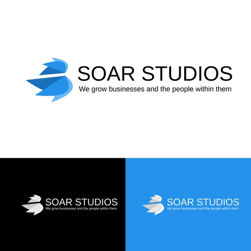 Inspiration brand with the title 'Soar Studios Logo'