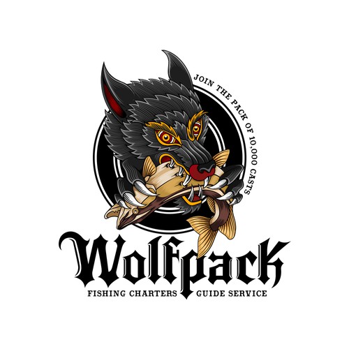 Fish brand with the title 'Wolfpack'