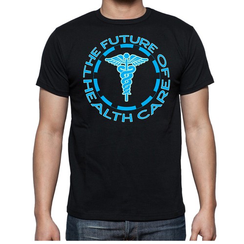 Medical t-shirt with the title 'The Future of Health Care'