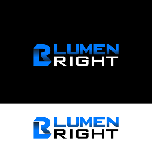 LED lighting design with the title 'Lumen Right'