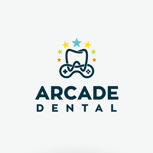Dental brand with the title 'Arcade Dental'