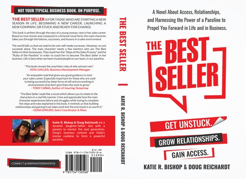 Journey design with the title 'The Best Seller'