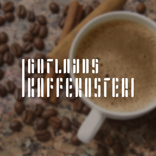 Coffee shop brand with the title 'Gotlands Kafferosteri'