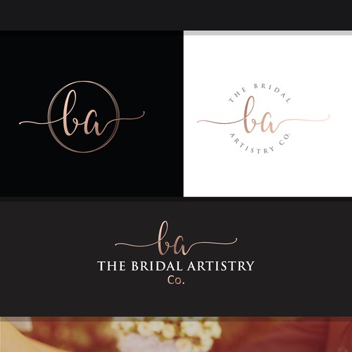 Cosmetics brand with the title 'The Bridal Artistry'