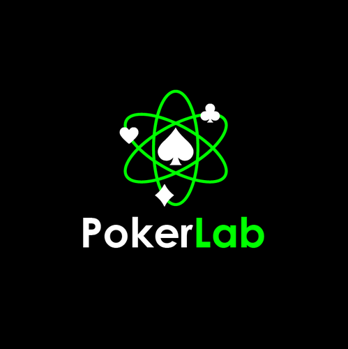 Atom design with the title 'PokerLab'