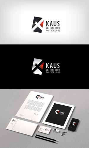 Imagine logo with the title 'Logo for photographie  concept'