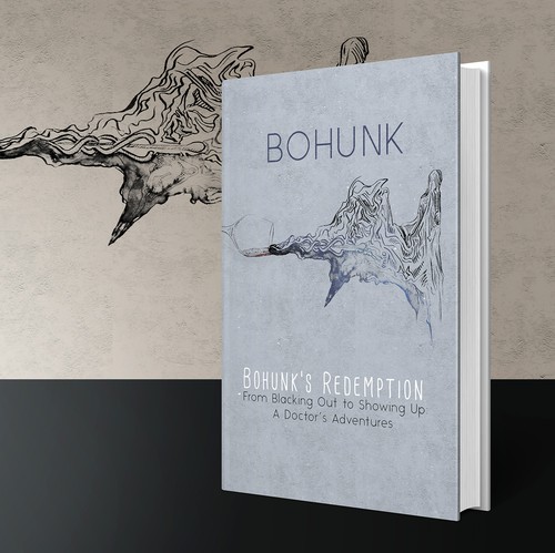 Original book cover with the title 'Symbolical Hand drawn Book cover'