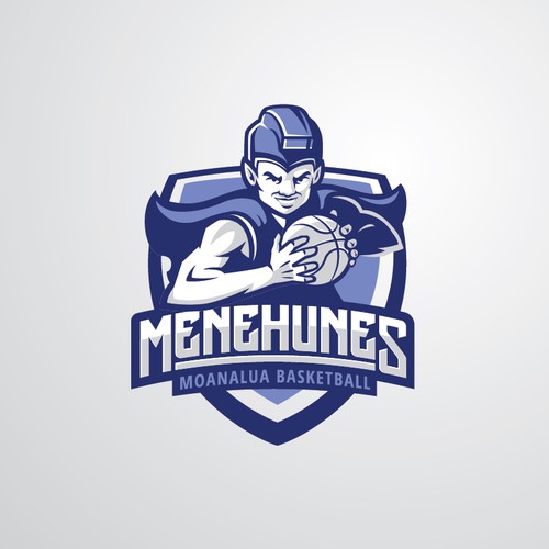 high school basketball team logo