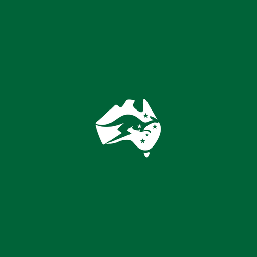 Electric shock logo with the title 'Bidgee Power Logo Design'