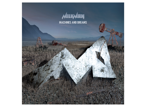 CD cover design with the title 'MILKMAN'