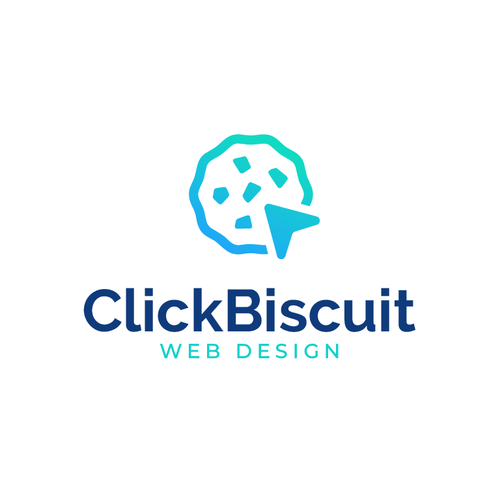 Reeses logo with the title 'Logo concept for ClickBiscuit'