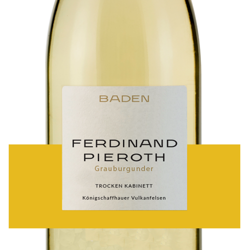 Luxurious label with the title 'wine label concept'