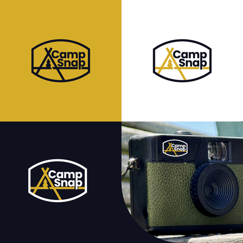 After effects logo with the title 'Camp Snap '