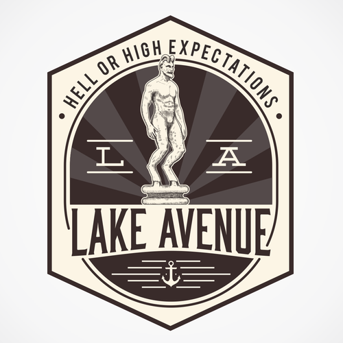 Rough logo with the title 'Lake Avenue'