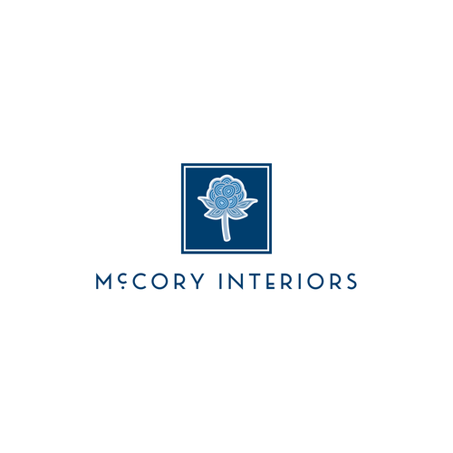 Interior design logo with the title 'Logo for interior design firm'