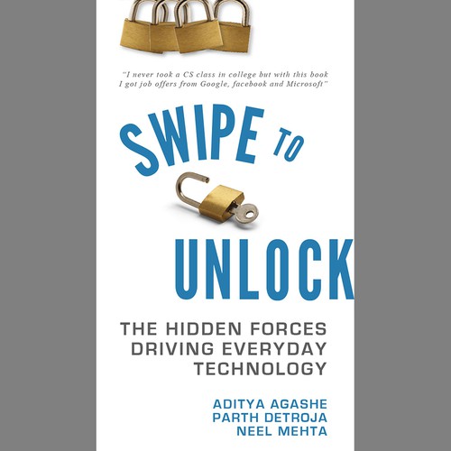 Bright color design with the title 'eBook cover design'