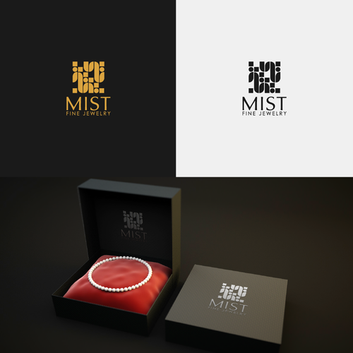 Batik design with the title 'Design a clean and modern logo for a high end retail jewelry store.'