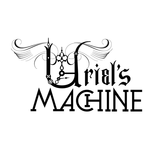 Steampunk logo with the title 'Band logo design for a badass music project'