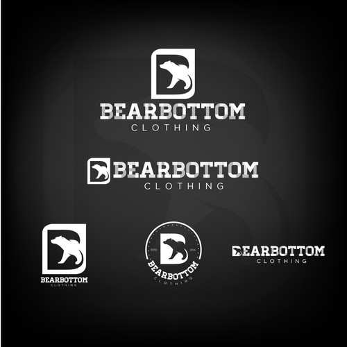 Shirt logo with the title 'Bear Logo for bearbottom logo'