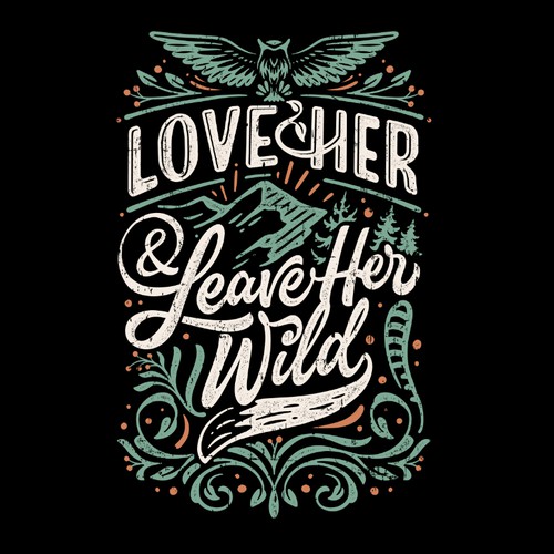 Adventure t-shirt with the title 'Wildlife'