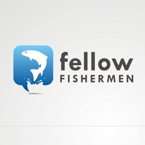 Fisherman logo with the title 'Fellow Fishermen'