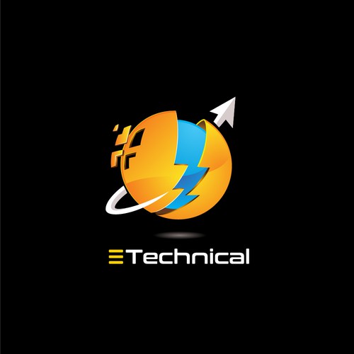 Telecom design with the title 'E technical'