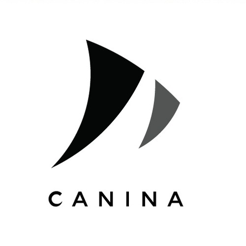 Activewear design with the title 'CANINA is a functional activewear brand for dog owners and dog lovers'