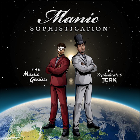 Comics illustration with the title 'Comics Style illustration.'