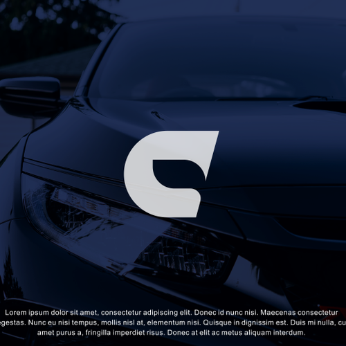 Automotive brand with the title 'Car Dash Logo Design'